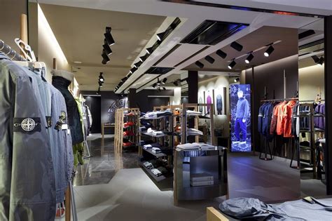 stone island clothing stores.